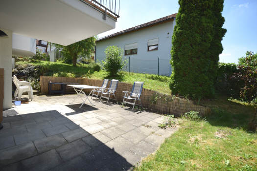 — VERKAUFT — 24 m² Sonnenterrasse, Gartengeschoss